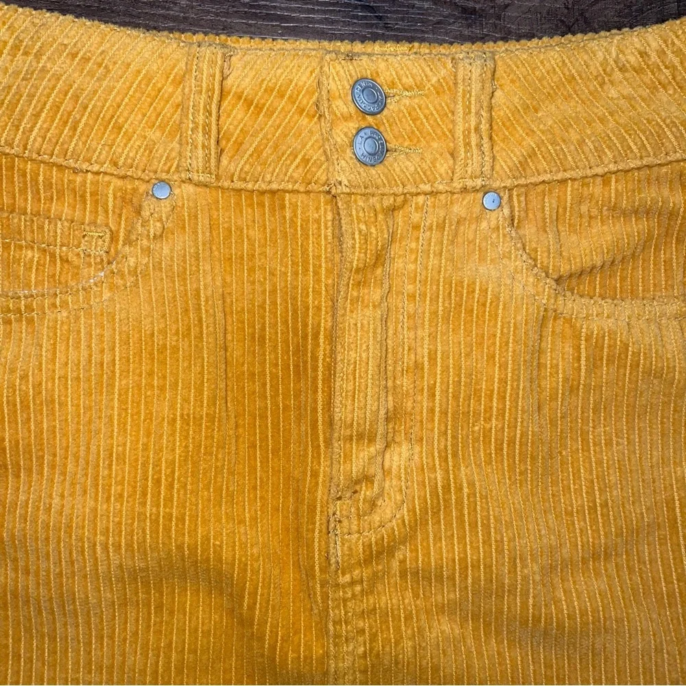 PacSun Corduroy Mustard Mini Skirt - Picture 7 of 7